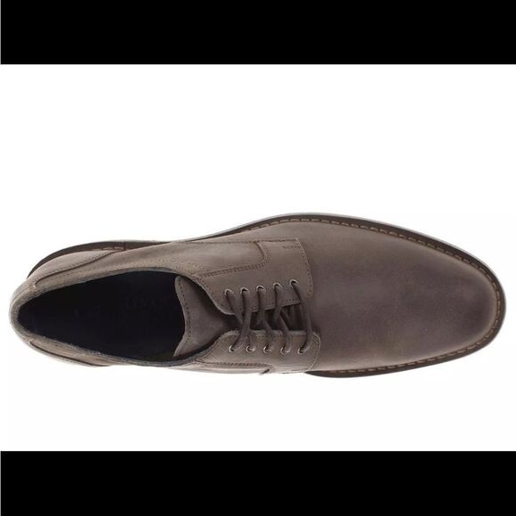 Cole Haan Gray Leather Lace Up Oxford Nike Dress Shoe Centre Street Casual 11 - Picture 1 of 14